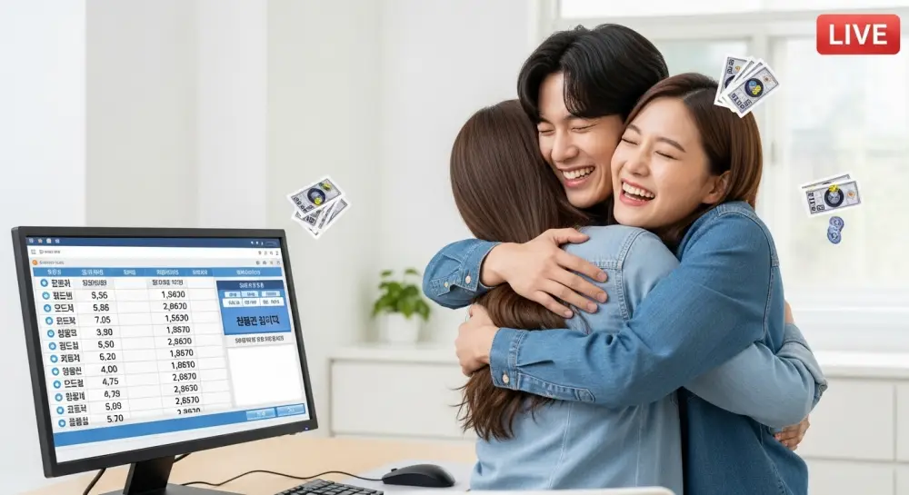 로또에 당첨