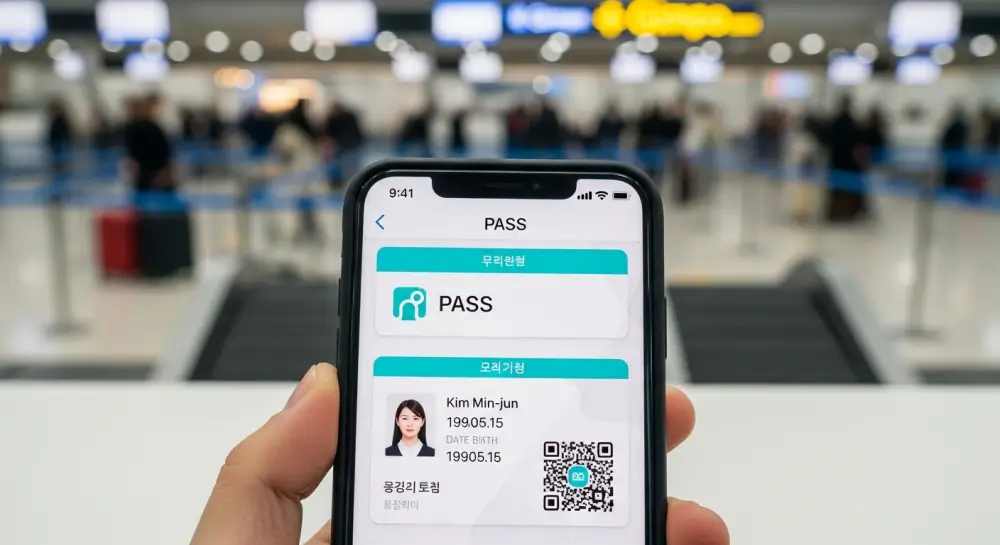 모바일 패스 신분증