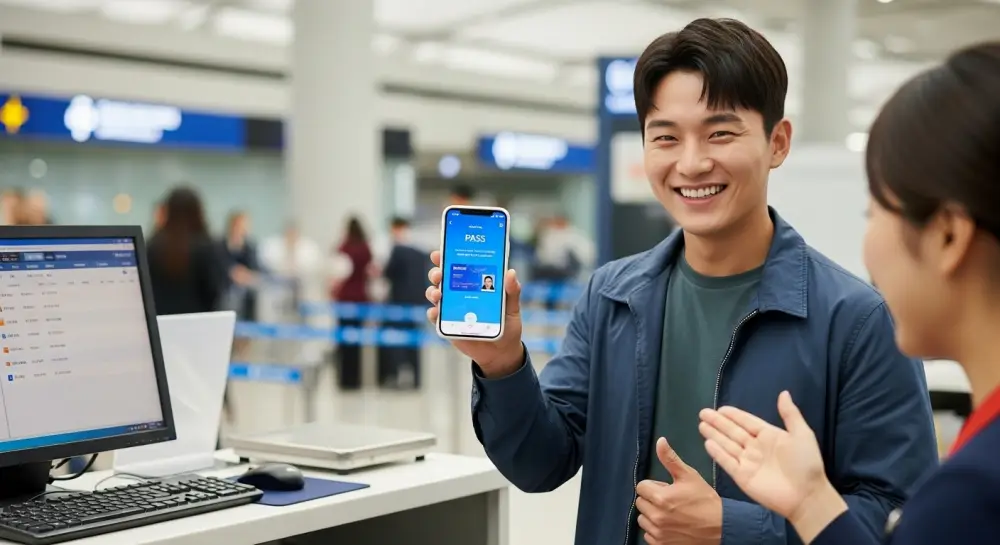 모바일 신분증 제시