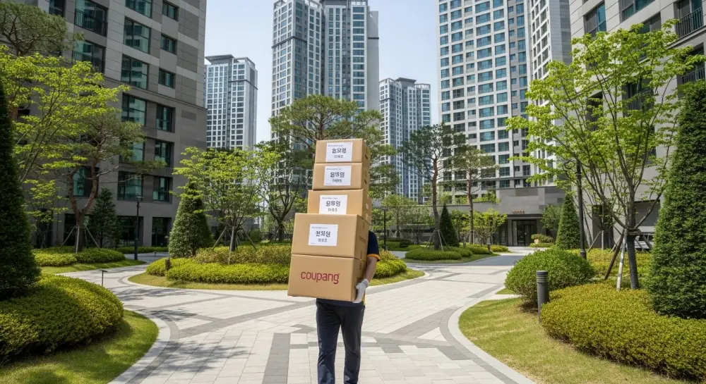 위메프 상품 박스 배송