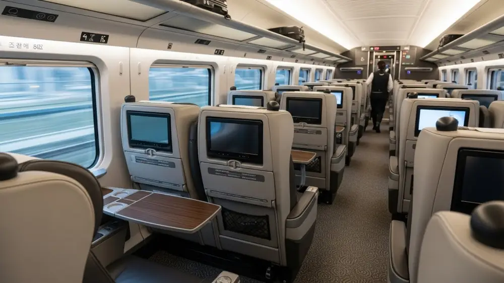 고속버스 내부