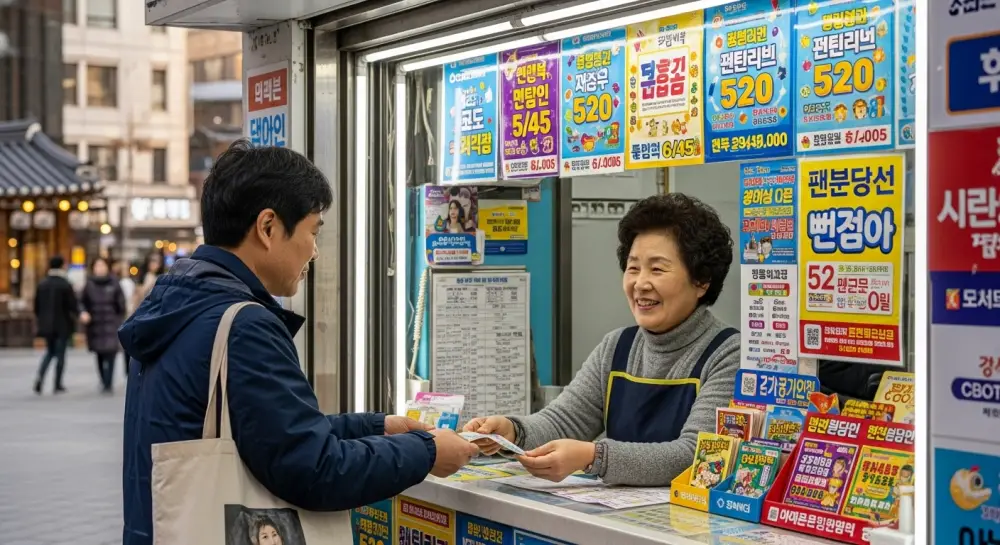 로또 구입은 가판대