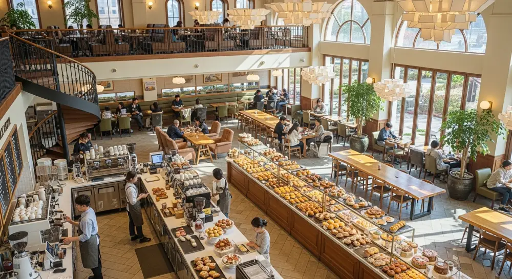 대규모 베이커리 카페