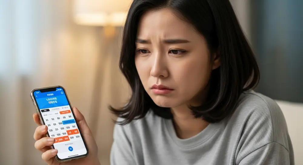 로또 낙첨으로 인한 슬픔