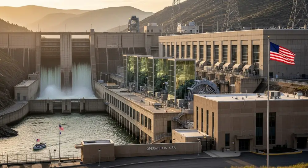 SMR ETF의 기본이 되는 수력 발전소