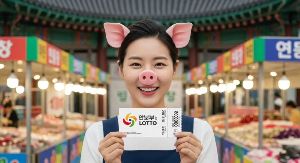 로또 당첨은 돼지꿈이 최고