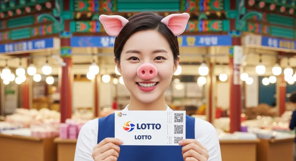 행운의 꿈고 로또 당첨