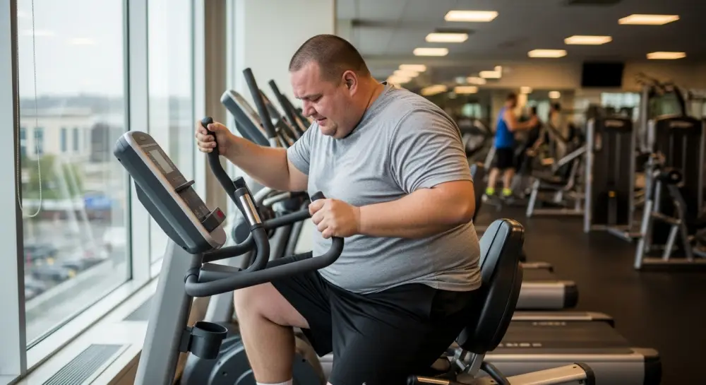 비만치료를 위해 운동