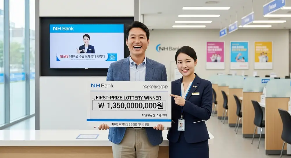 1등 확률의 뚫고 당첨