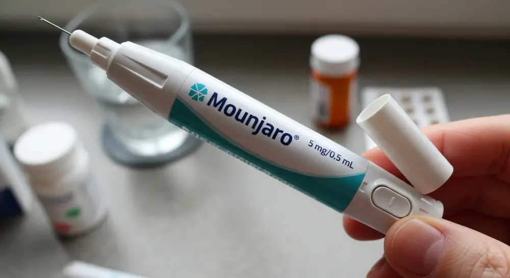 마운자로 근접 사진 샷