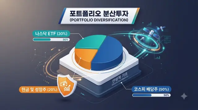 코스피 코스닥 나스닥 시장별 분산투자