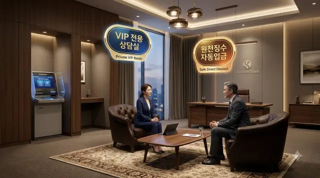 당첨금 수령은 VIP 상담실에서 원천징수 후 자동입금