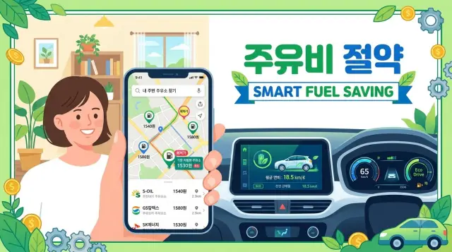 주유소 기름값을 절약하기 위한 방법
