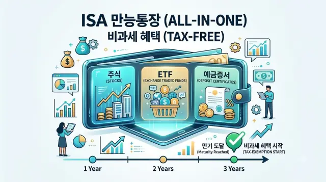 절세 통장 중 만능이라 불리는 ISA