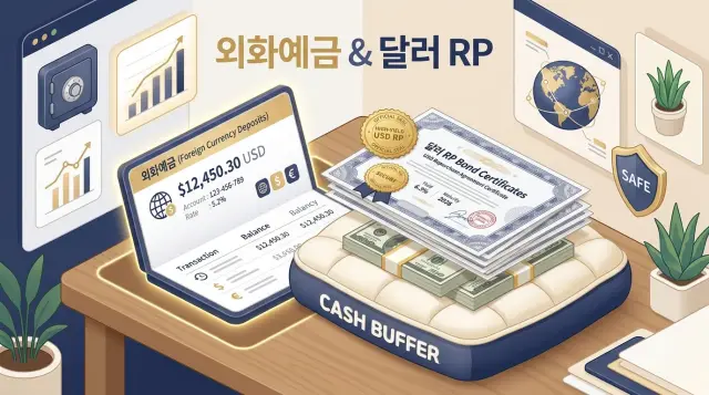 외화예금과 달러 rp를 활용한 현금성 자산 관리