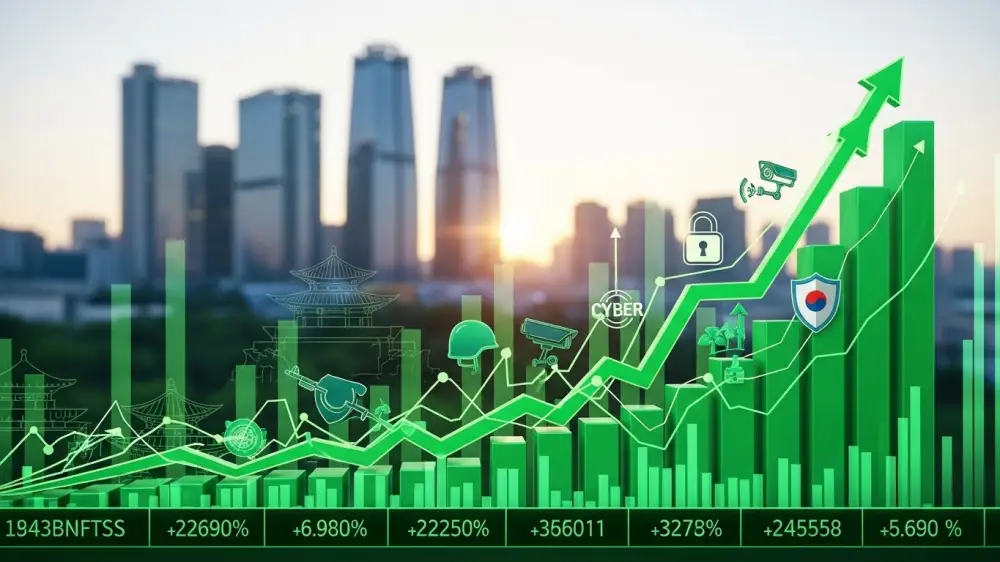 수익률 그래프 우상향하고 있는 그래프