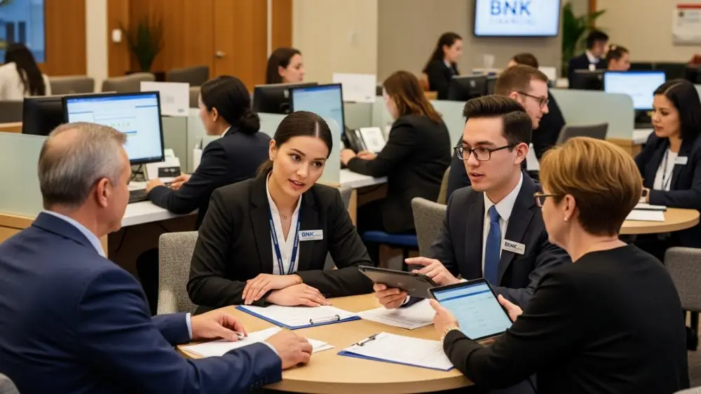 BNK금융 특판예금 설명을 위한 회의