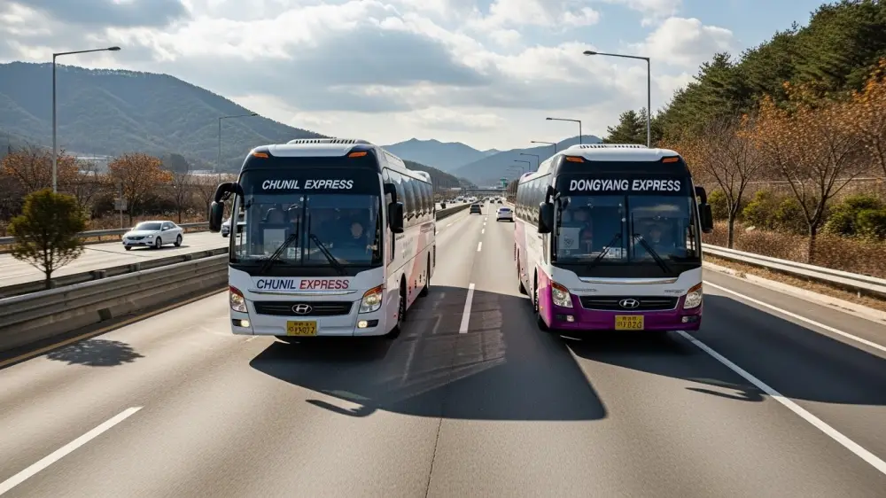 고속터미널 관련주인 동양고속과 천일고속