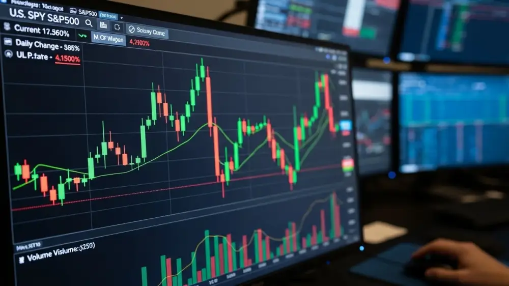 SPY ETF 우상향 그래프