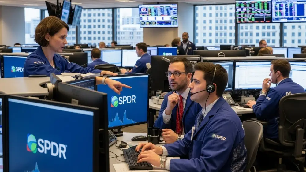 미국 S&P500&GOLD ETF를 운영하는 SPDR