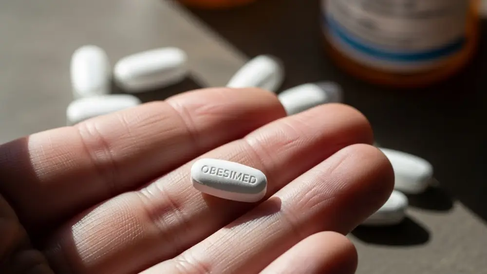 경구용 비만약 형상화