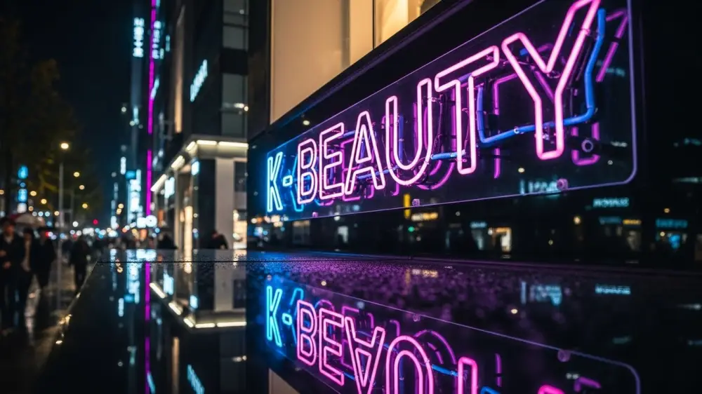 K-BEAUTY 간판