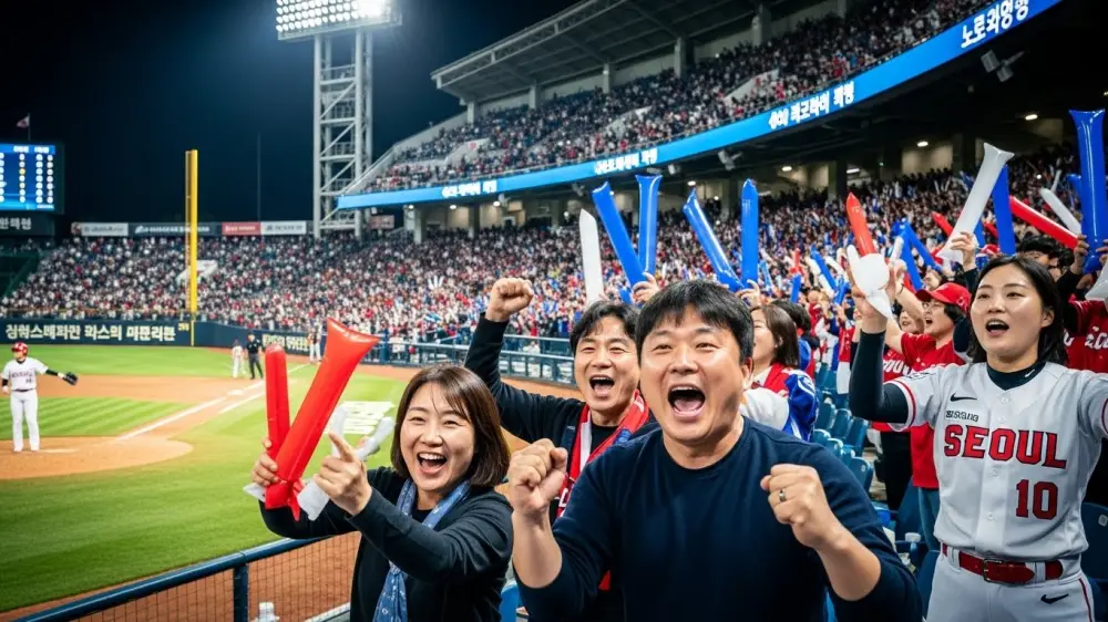 미쳤대도 여자야구 관람객