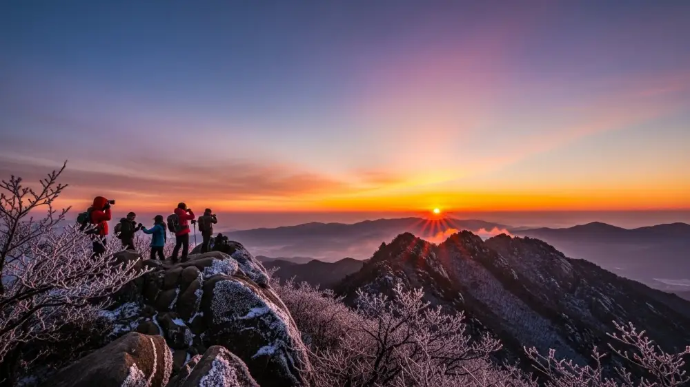 서울 근교 해돋이 명소 감악산