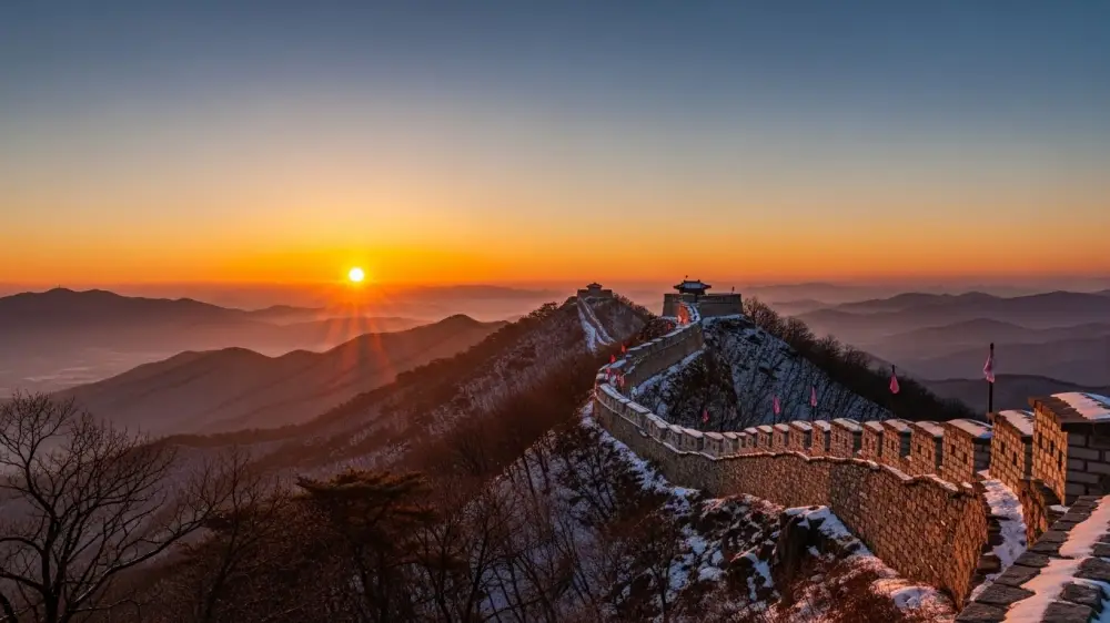 서울 근교 해돋이 명소 남한산성 서문