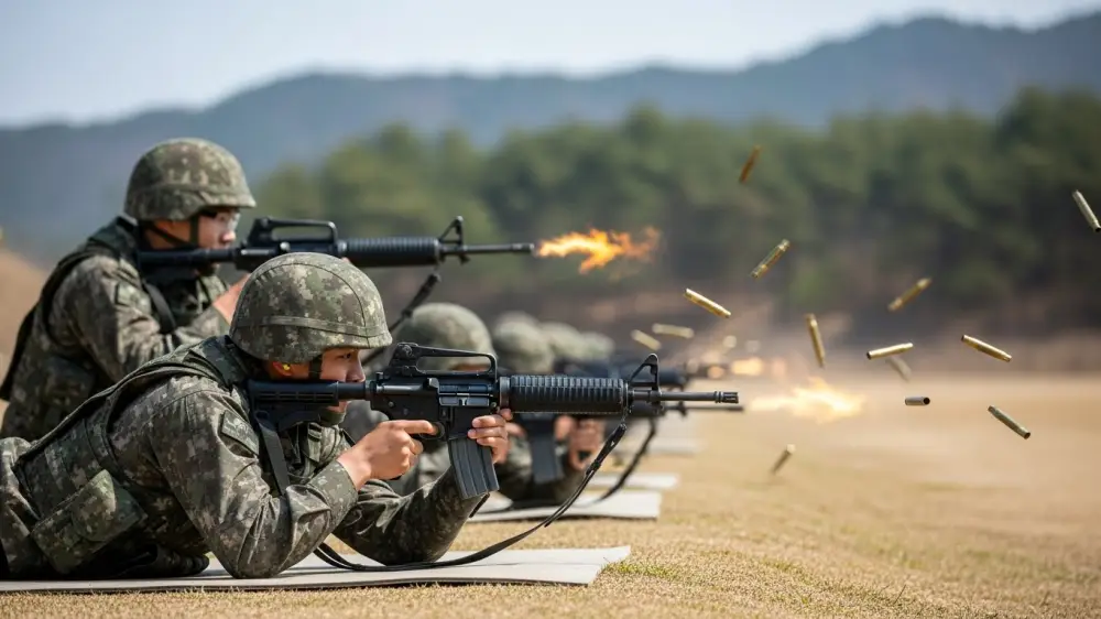 예비군 사격 훈련