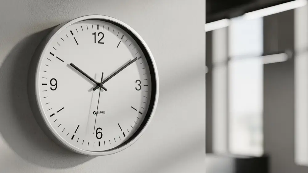 육아기 10시 출근제로 10시에 출근 가능