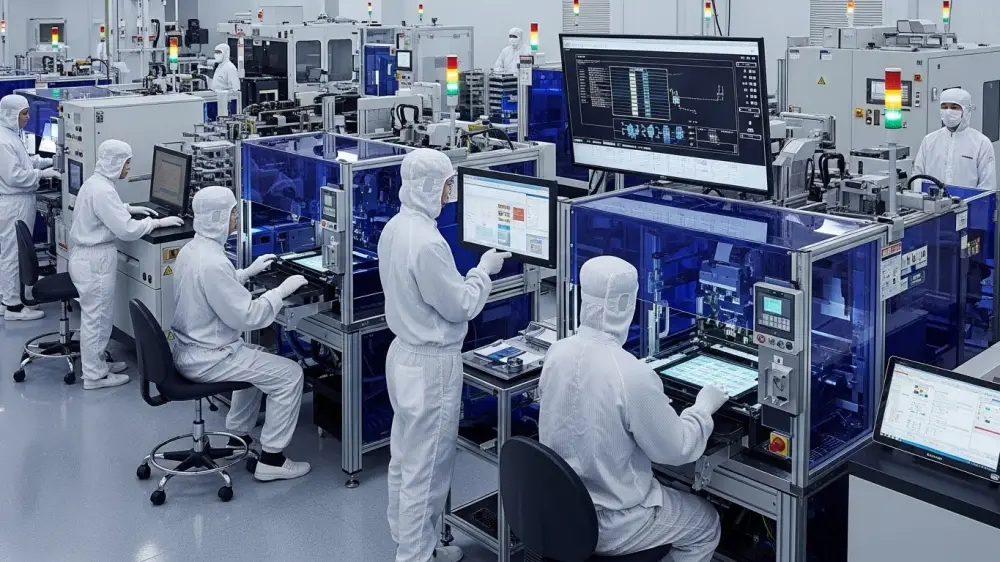 2025년 주가 상승률 1위 원익홀딩스 생산공정