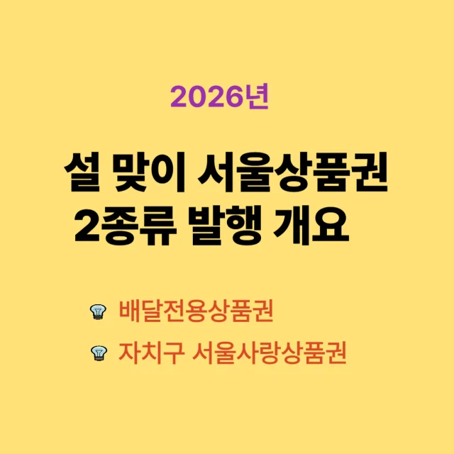 서울사랑상품권