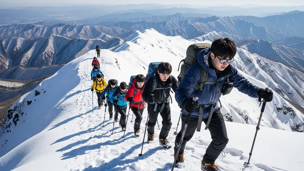 대관령 눈꽃산행