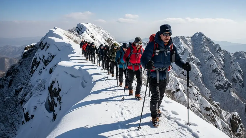 초보자도 가능한 겨울 눈꽃산행
