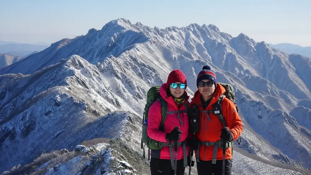 수도권 눈꽃산행 관악산