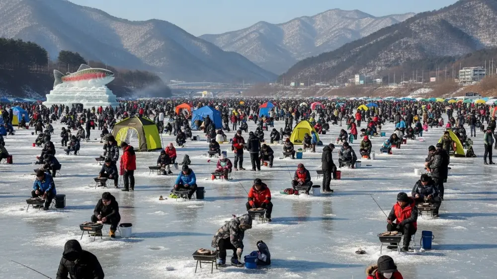 강원도 숙박여행 점유율 1위에 기여하는 빙어축제