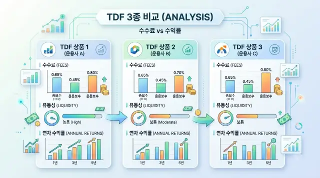 TDF 3종 비교표