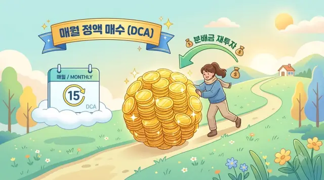 S&P500를 매수하는 매월 정액 매수