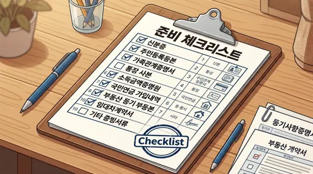 기초연금 신청 전 준비 서류 체크리스트