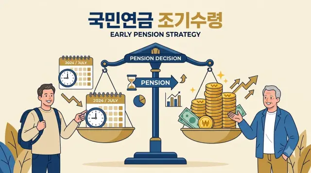 노후 안정을 위한 국민연금 조기수령