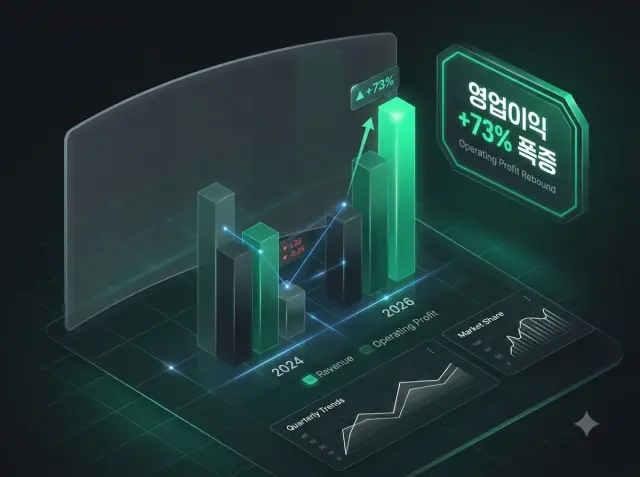 2026년 영업이익 반등 재무 차트