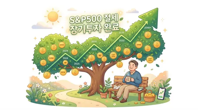 S&P500는 장기 투자로 할 것