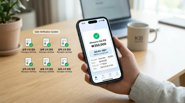 자녀 용돈을 핸드폰으로 송금