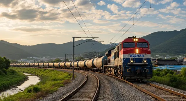 석유를 운반하는 기차