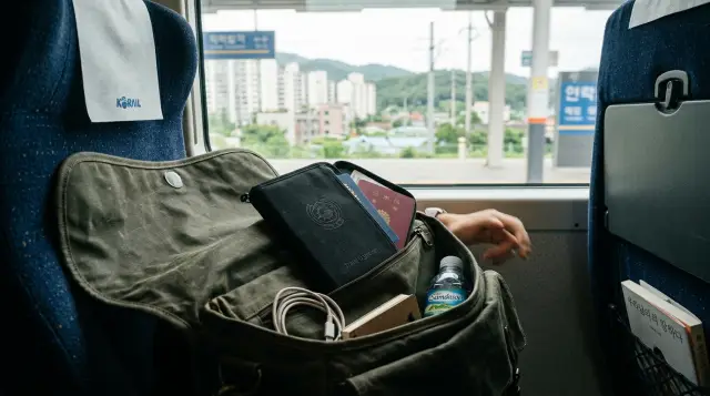 여권 분실 방지를 위한 특수 지갑