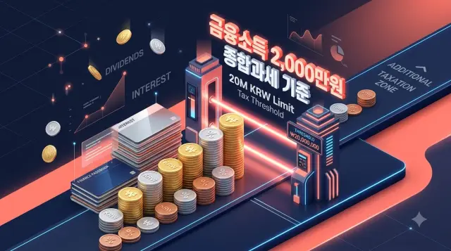 금융소득 2천만원 초과시 금융종합소득과세