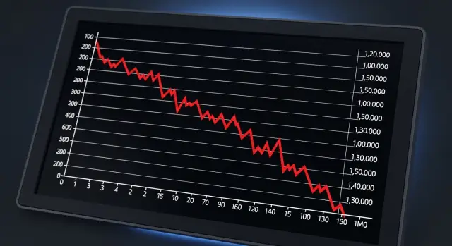 상장폐지 결정으로 인한 주가 하락