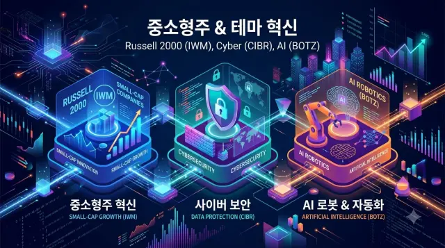 미국 소형주 및 테마형 ETF 생태계