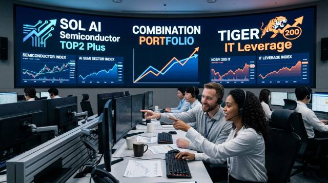 SOL AI반도체TOP2플러스·TIGER 200IT레버리지를 거래하고 있는 투자자